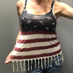Flag tank top